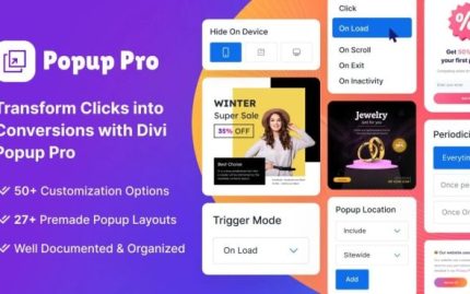 Divi Popup Builder