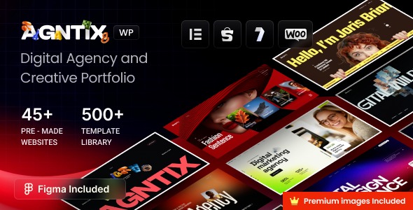 Agntix 1.1.0 – Digital Agency & Creative Portfolio WordPress Theme