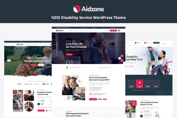 Aidzone 1.0.0 – NDIS Disability Service WordPress Theme