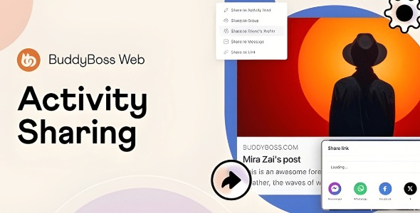 BuddyBoss Activity Sharing 2.0.1