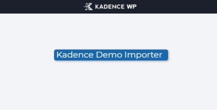 Kadence Demo Importer