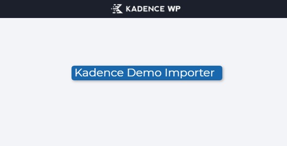 Kadence Demo Importer 2.1.0
