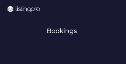 ListingPro Bookings
