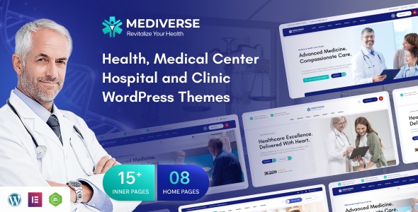 Mediverse 1.0.0 – Health Medical Clinic WordPress Theme