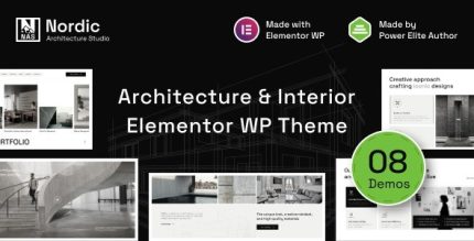 Nordic - Architecture & Interior Design WordPress Theme