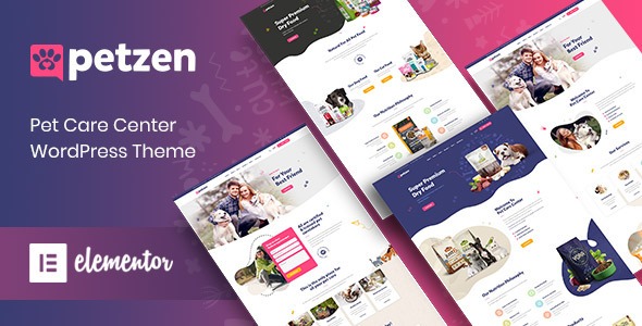 Petzen 1.2.3 – Pet Care Shop WordPress Theme