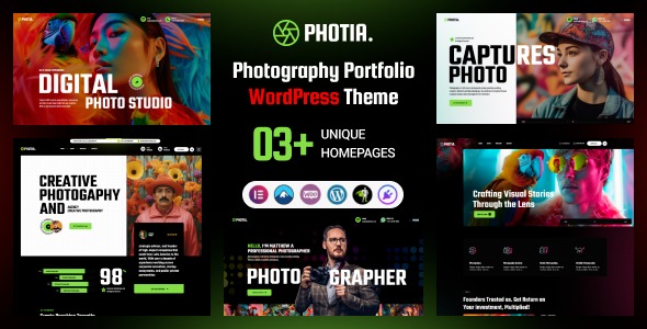 Photia 1.0.1 – Photography Portfolio WordPress Theme