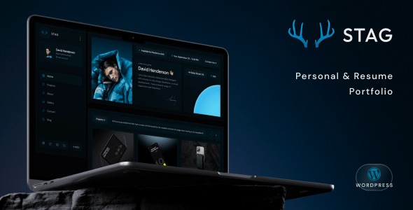 STAG 1.0.8 – Personal Portfolio WordPress Theme