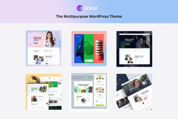 Uncut 1.0 – The Multipurpose WordPress Theme