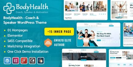 BodyHealth - Fitness & Workout WordPress Theme