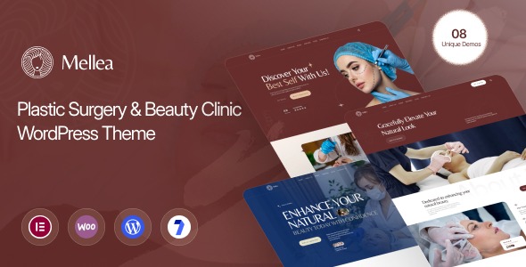 Mellea 1.0.0 – Plastic Surgery & Beauty Clinic WordPress Theme