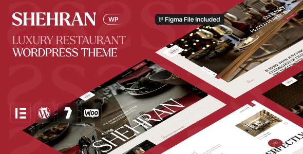 Shehran 1.0.0 – Restaurant WordPress Theme