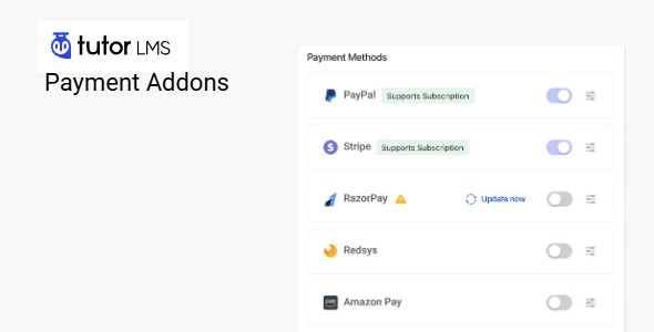 Tutor LMS Payment Addons 28022026