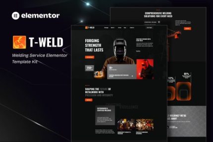 Tweld - Welding Service Elementor Template Kit