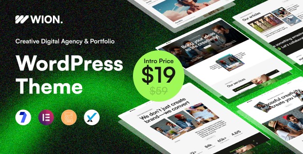 Wion 1.0 – Creative Agency & Portfolio WordPress Theme