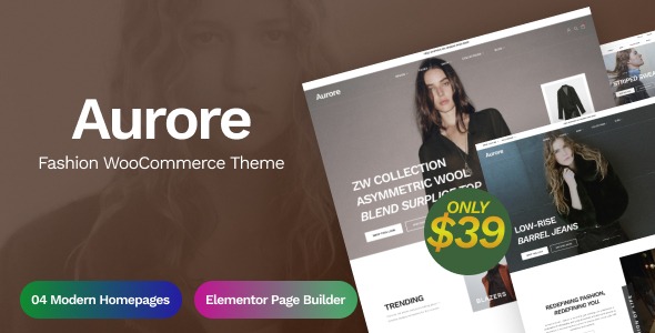 Aurore 1.0 – Fashion WooCommerce Theme