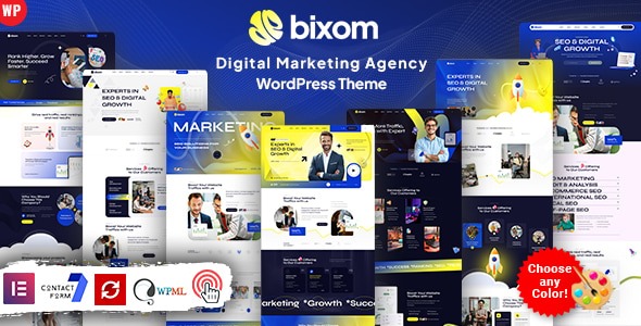 Bixom 1.0 – Digital Agency WordPress