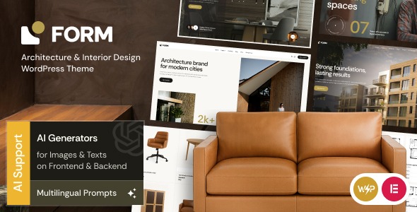 Form 1.0.0 – Architecture & Interior Design WordPress Theme