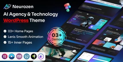 Neurozen - AI Agency & Technology WordPress Theme