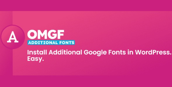 OMGF Additional Fonts Addon 2.0.7