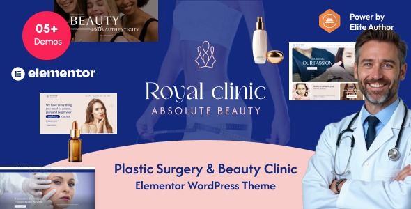 Royal Clinic 1.1.4 – Plastic Surgery & Beauty Clinic WordPress Theme