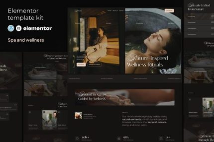 Senara - Spa & Wellness Elementor Template Kit