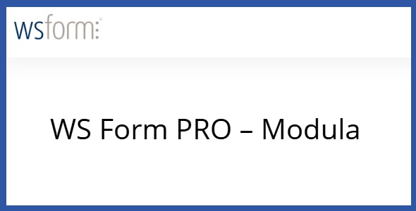 WS Form PRO Modula 1.0.1