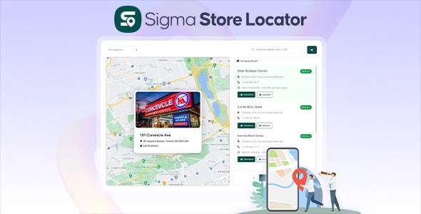 Sigma Store Locator 1.6.0
