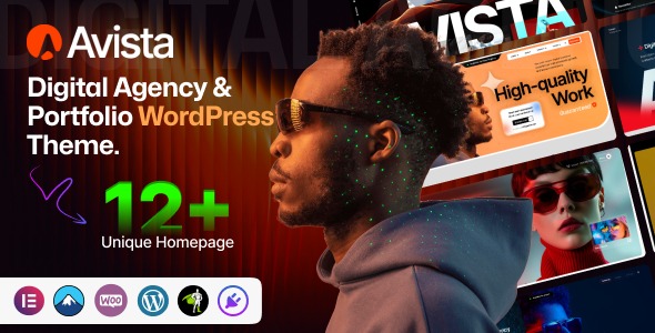 Avista 1.0.0 – Digital Agency & Portfolio WordPress Theme
