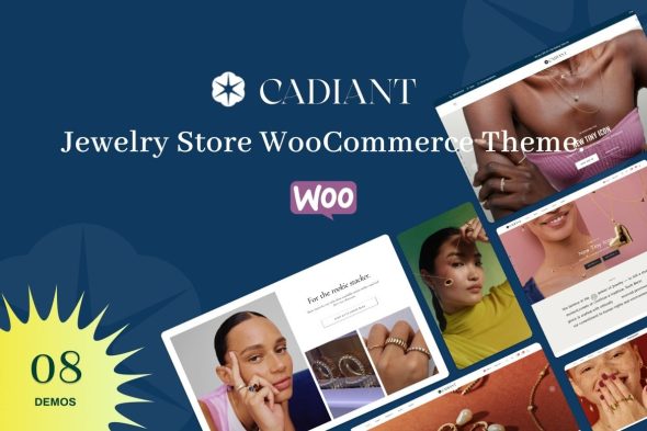 Cadiant 1.0.9 – Jewelry Store WordPress Theme