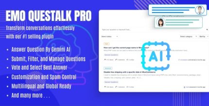 EMO Questalk Pro - Your Ultimate Question & answer WordPress Plugin