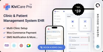 KiviCare(TM) Pro - Clinic and Patient Management System EHR (Add-on)