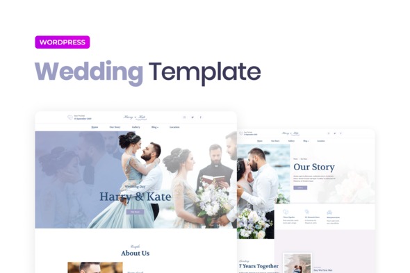 Lovedy  – Wedding Template Kit