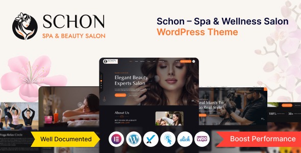Schon 1.0.0 – Spa & Wellness Salon WordPress Theme