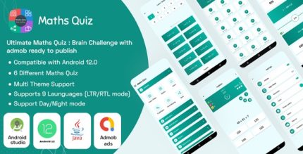 Ultimate Maths Quiz - Brain Challenge with admob ready to publish