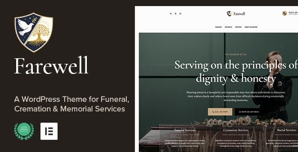 Farewell 1.0 – Funeral & Memorial Services WordPress Theme