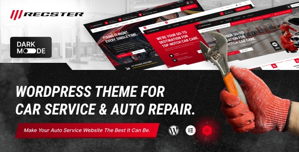 Recster 1.0.0 – Car Service & Auto Repair WordPress Theme