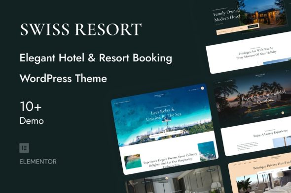 SwissResort 1.0.8 – Resort & Hotel Booking WordPress