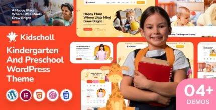 Kidscholl - Kindergarten & Preschool WordPress Theme