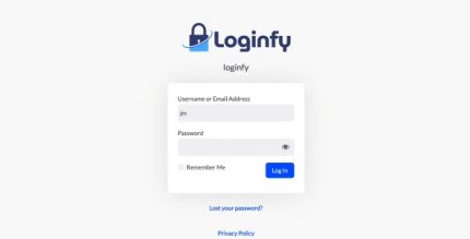 Loginfy - WP Adminify Pro