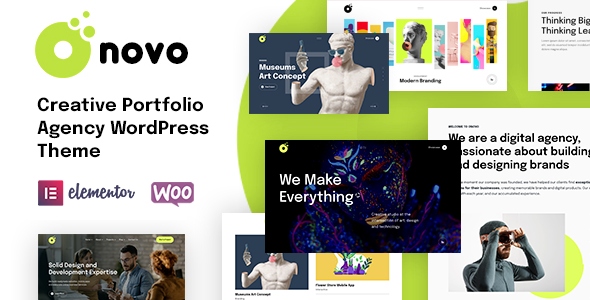 Onovo 1.6.1 – Creative Portfolio Agency WordPress Theme