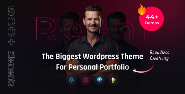 Reeni 1.0.0 – Personal Portfolio Resume WordPress Theme