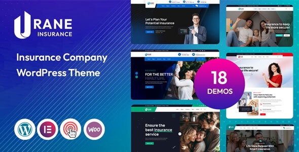 Urane 1.0.0 – Insurance Company & Finance WordPress Theme