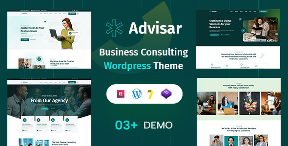 Advisar 1.0.0 – Business, Finance & Consulting WordPress Theme