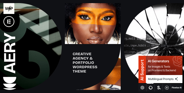 Aery 1.3.0 – Creative Agency & Portfolio WordPress Theme