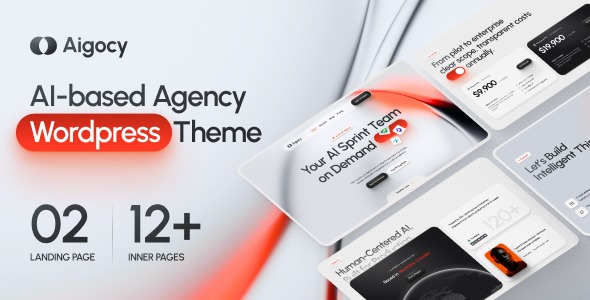 Aigocy 1.1 – AI Agency WordPress Theme