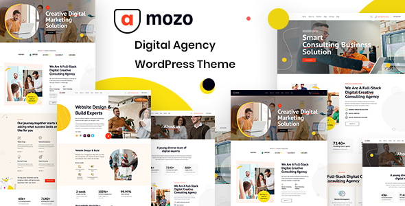Amozo 1.0.0 – Digital Agency WordPress Theme