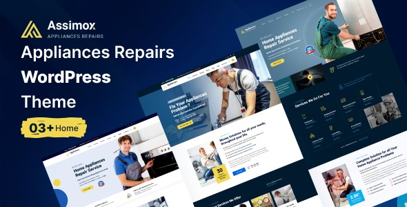 Assimox 1.0.0 – Appliances Repair Services WordPress Theme