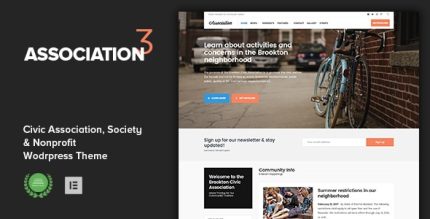 Association - Civic and Third Sector Nonprofit WordPress Theme