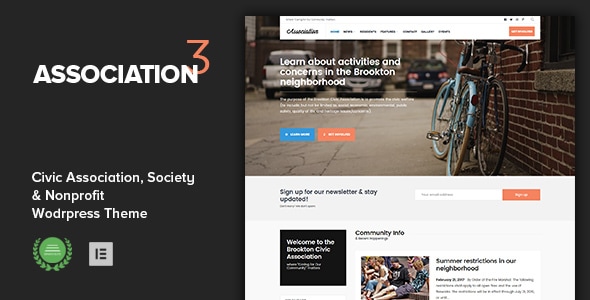 Association 3.1 – Civic and Third Sector Nonprofit WordPress Theme